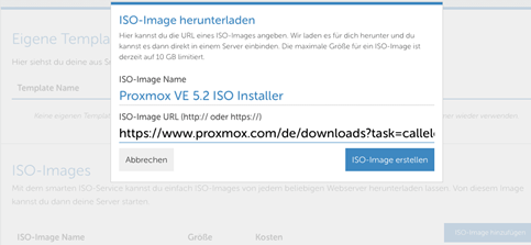 Download ISO image 
Proxmox Installer